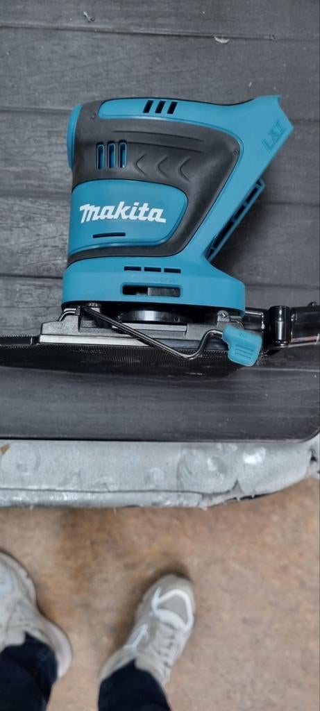 Makita DBO 480 Schuurmachine 18v, Ophalen of Verzenden, Nieuw, Minder dan 600 watt, Vlakschuurmachine