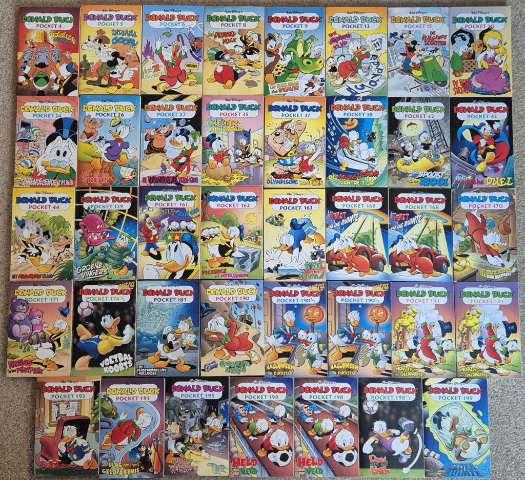 Donald Duck 200+ Pockets - albums - vakantie boeken - ACTIE, Boeken, Stripboeken, Meerdere stripboeken, Ophalen of Verzenden, Gelezen
