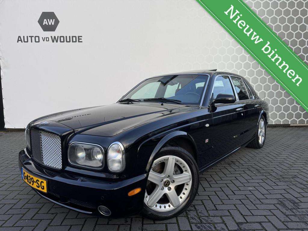 Bentley Arnage 6.8 V8 T Schuifdak Zwart Leer, Auto's, Bentley, Achterwielaandrijving, 6761 cc, 4 stoelen, Zwart
