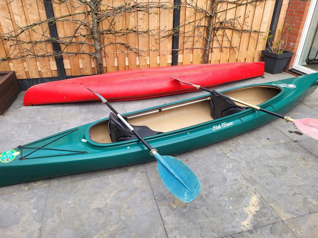 2 persoons kayak Old Town, Watersport en Boten, Kano's, Ophalen, Gebruikt, Met peddels, Kajak