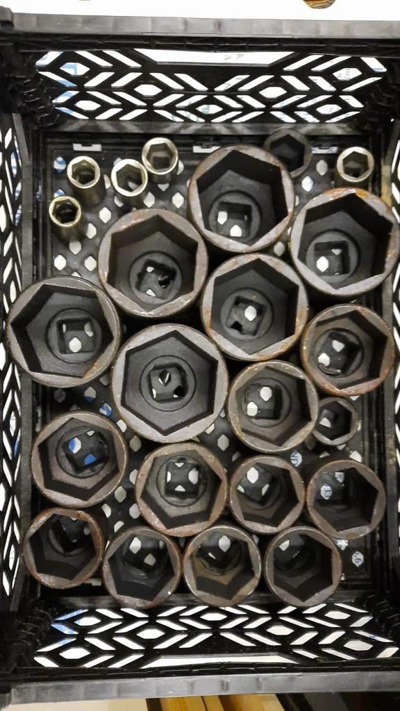 Kracht moer doppen diverse maten., Ophalen, Gebruikt