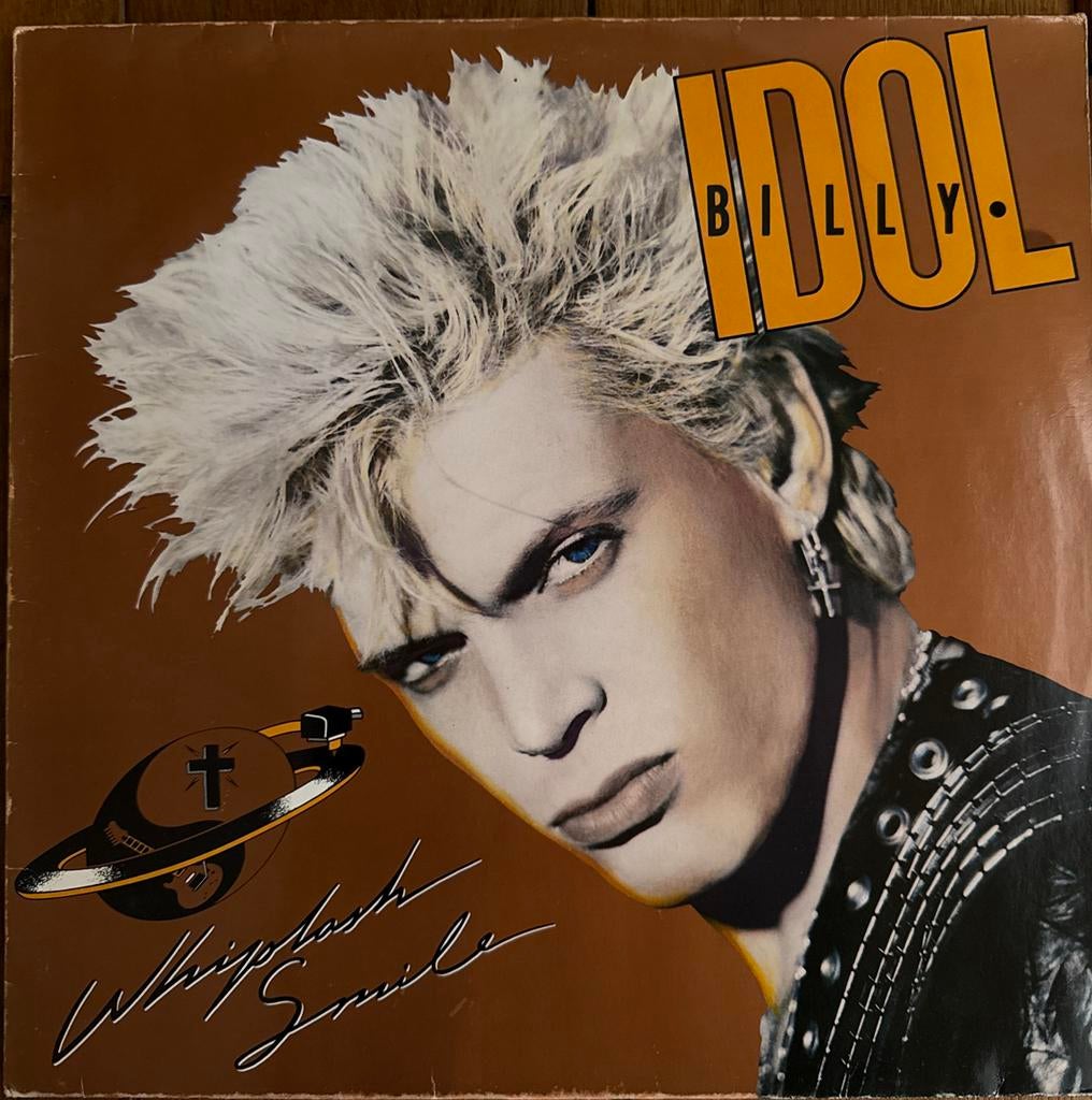 Billy Idol - Whiplash Smile LP (1986), Ophalen of Verzenden, Gebruikt, 12 inch, Poprock