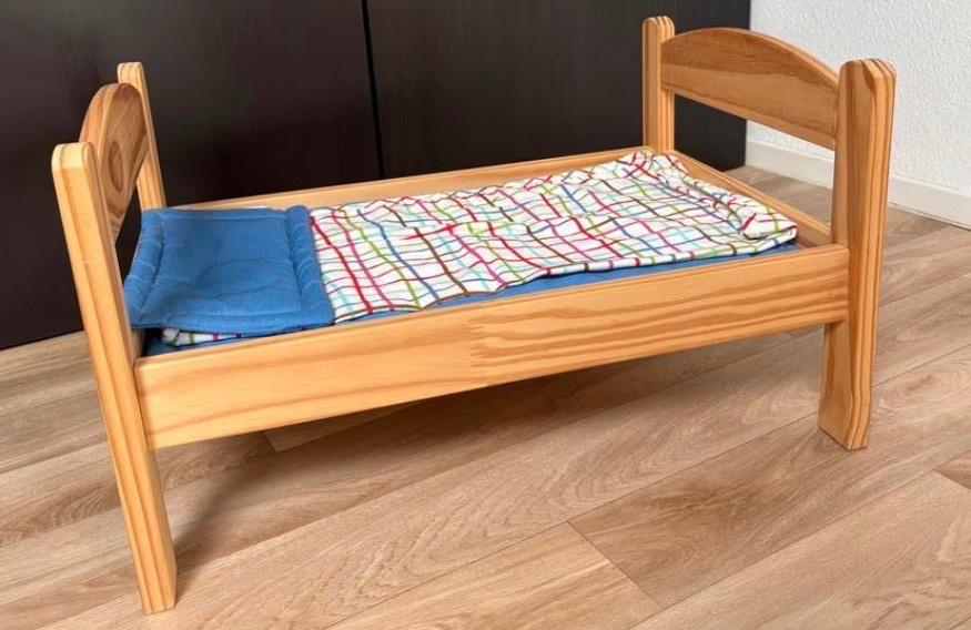 IKEA Poppenbed met beddengoed, Ophalen, Gebruikt, Babypop