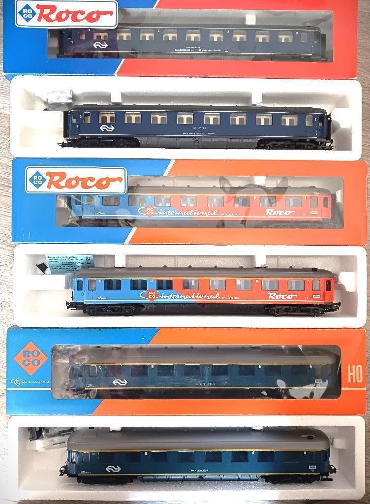 Roco plan D rijtuigen, Gelijkstroom, Wagon, Ophalen of Verzenden, Roco