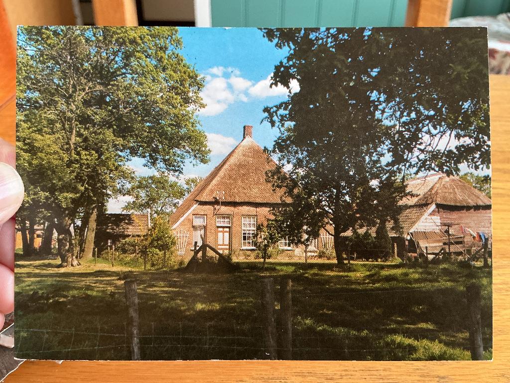 Zuidwolde oude boerderij, Verzenden, 1980 tot heden, Ongelopen, Drenthe