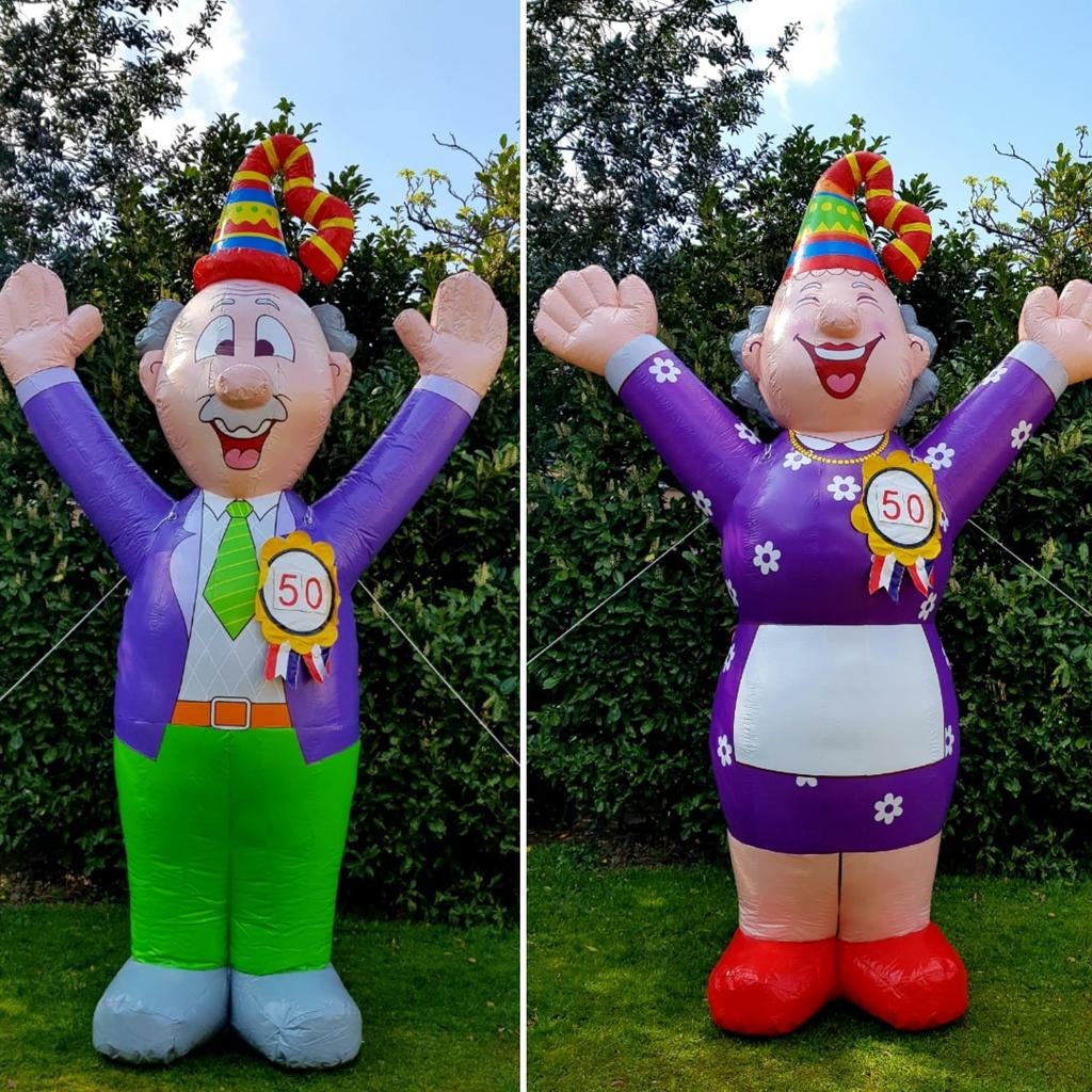 Te huur opblaasbare abraham of sarah, Ophalen, Zo goed als nieuw, Abraham of Sarah