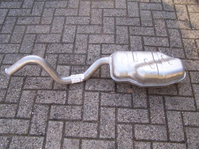 Achterdemper Renault Laguna 2.0 16v Uitlaat, Ophalen of Verzenden