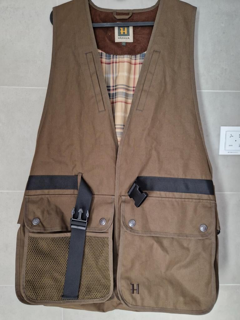 Härkila Jachtvest Retrieve maat L - Zo goed als nieuw, Ophalen of Verzenden, Zo goed als nieuw, Overige maten, Groen