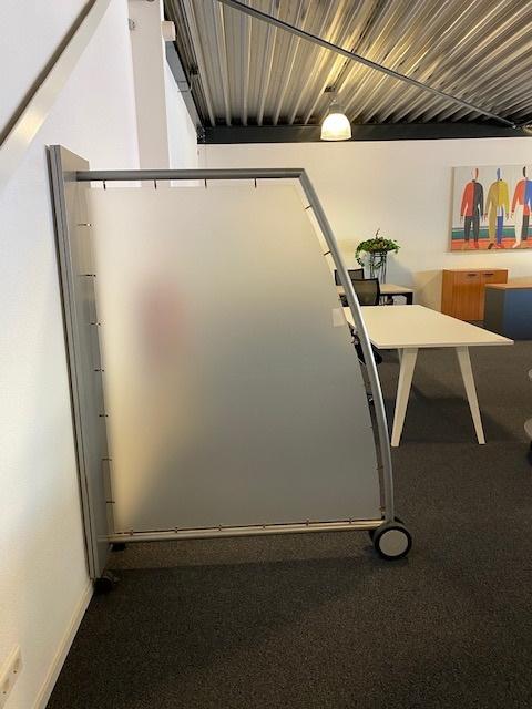 Scheidingswand / roomdivider verrijdbaar 179hx140b cm, Niet ingevuld, Gebruikt, Niet ingevuld, Ophalen of Verzenden