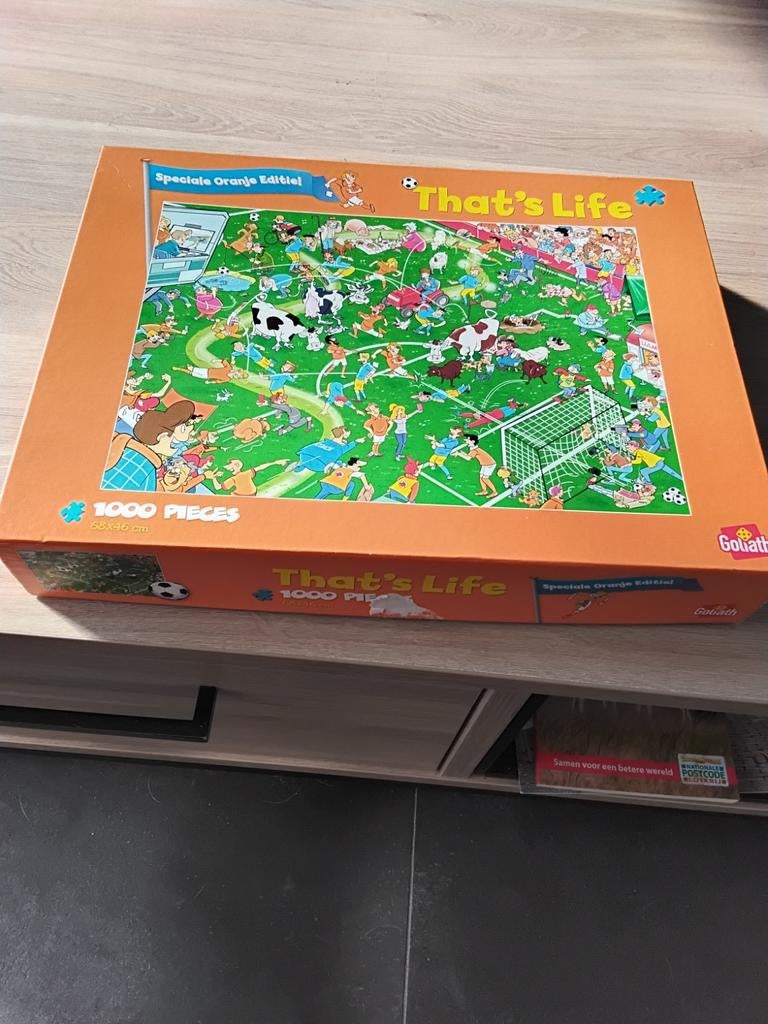 Thats life puzzel, Ophalen of Verzenden, 500 t/m 1500 stukjes, Zo goed als nieuw