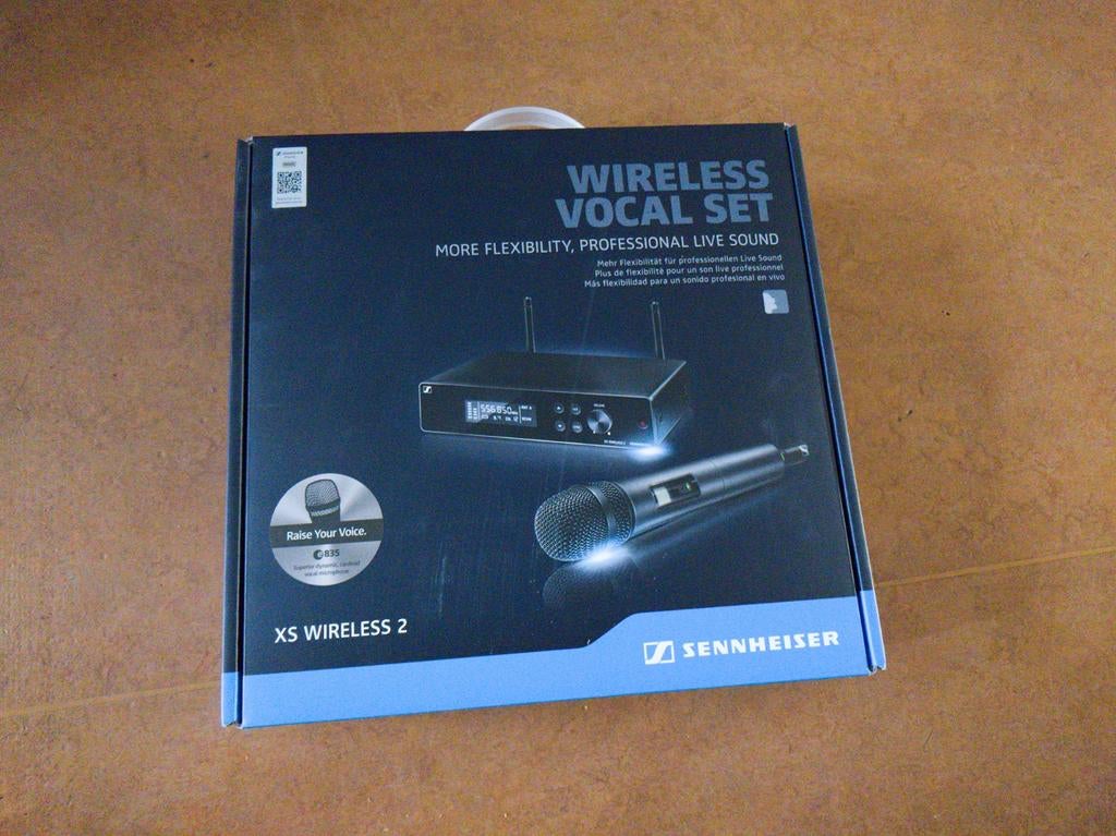 Sennheiser XSW 2-835-E Draadloze Microfoon Set (Nieuw), Muziek en Instrumenten, Microfoons, Ophalen of Verzenden, Nieuw, Zangmicrofoon