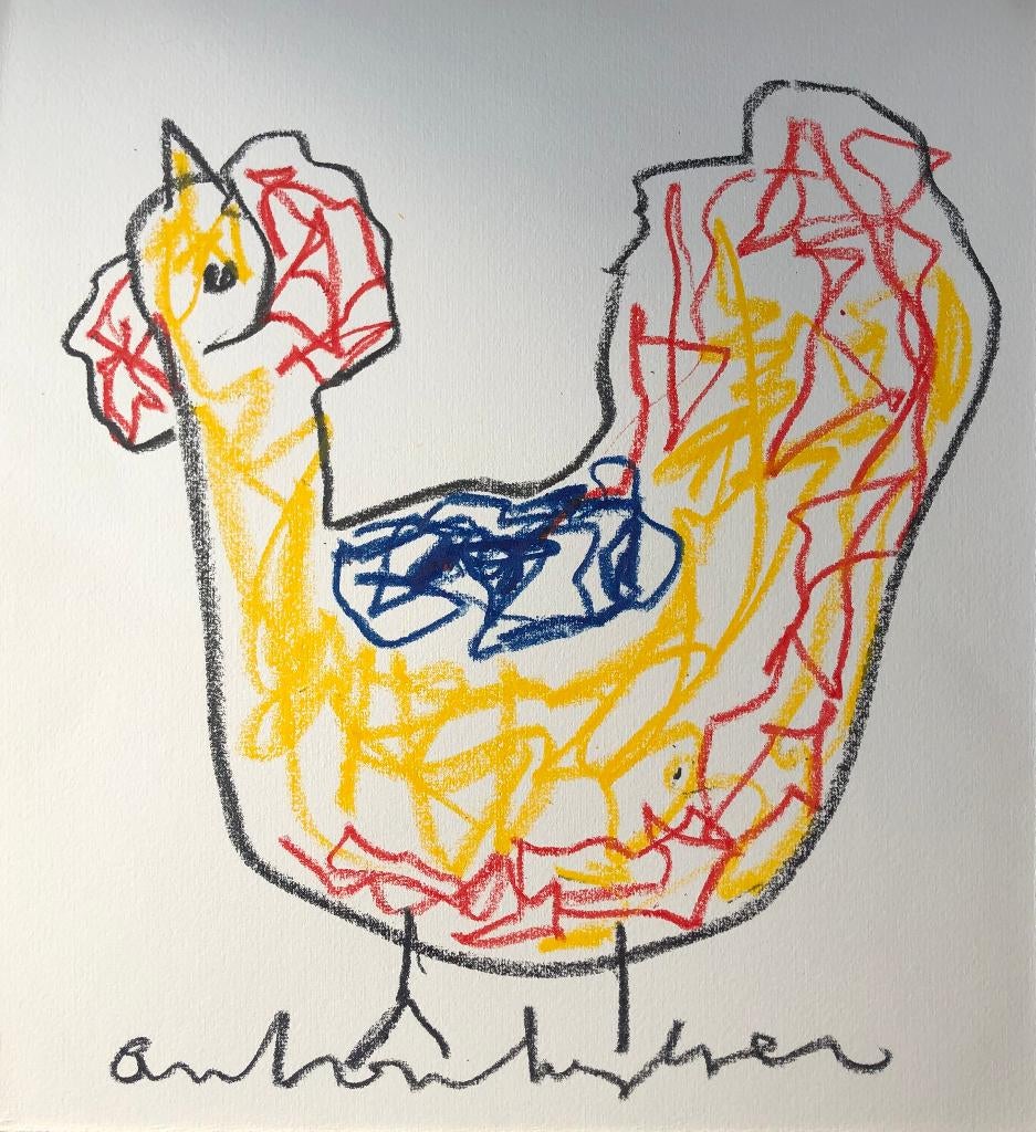 Anton Heyboer, Antiek en Kunst, Kunst | Schilderijen | Modern, Ophalen