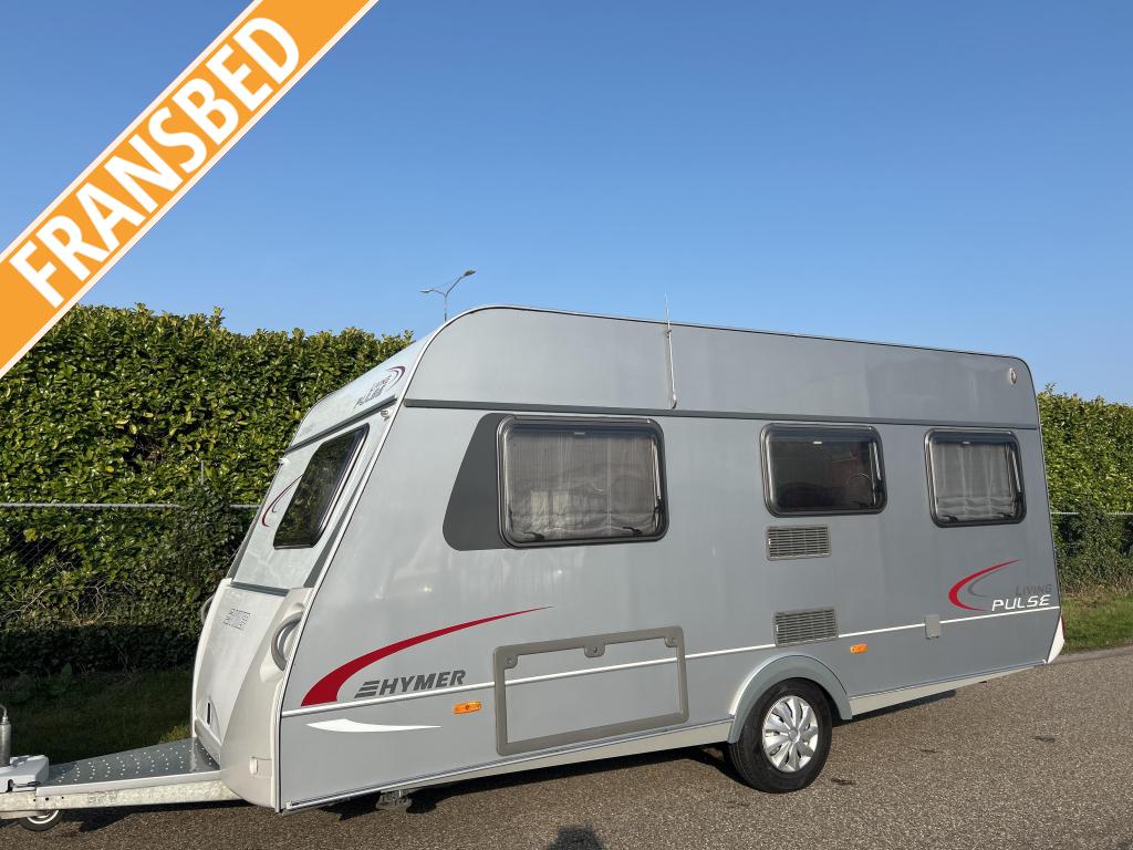 Eriba 465 Living Pulse 2009 RONDZIT FRANS BED VOORTENT, Caravans en Kamperen, Rondzit, Bedrijf, Info@hymer.com, Holzstraße 19, D-88339 Bad Waldsee, Duitsland