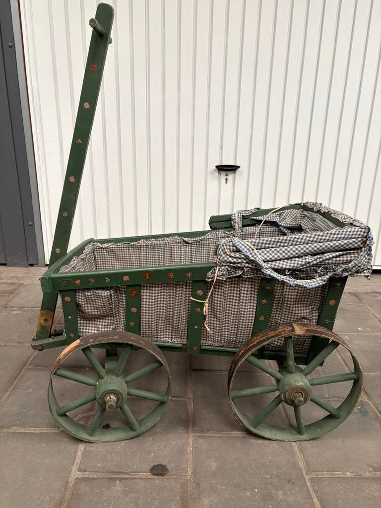 Houten bolderkar (om op te knappen) - GRATIS, Caravans en Kamperen, Ophalen, Gebruikt