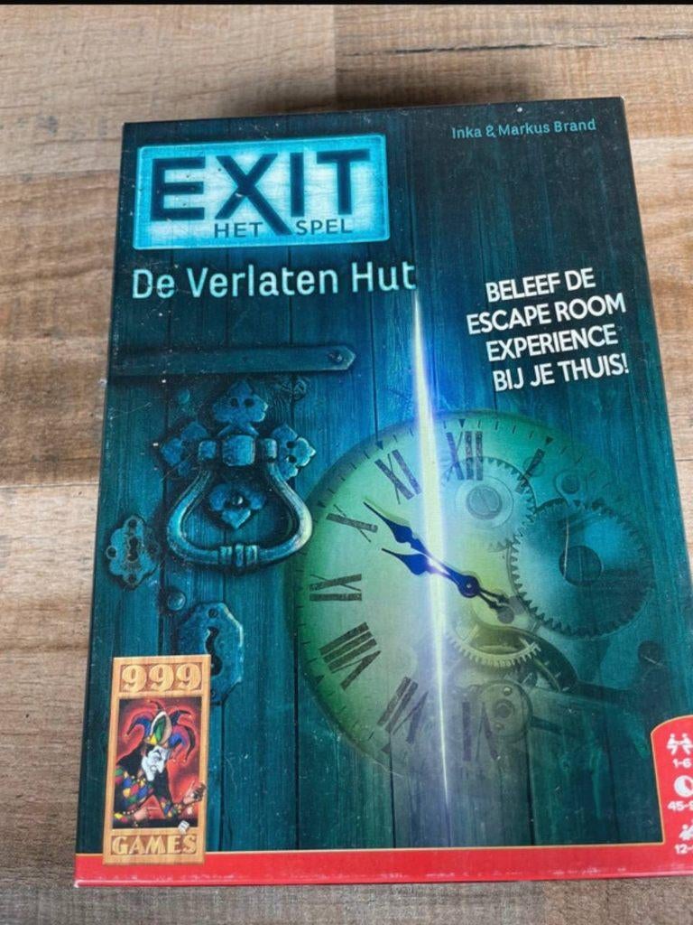 Exit - De verlaten Hut, Een of twee spelers, Ophalen of Verzenden, Gebruikt, 999 Games