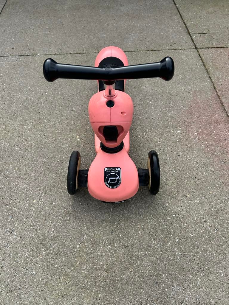 Roze Scoot and Ride step, Kinderen en Baby's, Speelgoed | Buiten | Voertuigen en Loopfietsen, Ophalen, Gebruikt, Overige typen