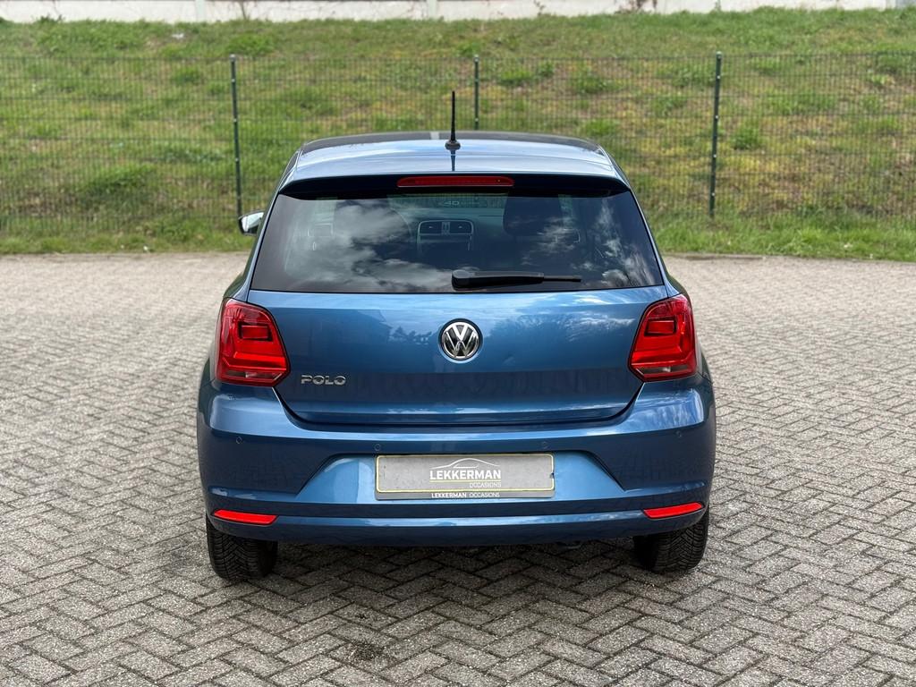Volkswagen Polo 1.0 High Line PDC I CRUISE I ZEER MOOI I GRO, Gebruikt, Blauw, Origineel Nederlands, Bedrijf