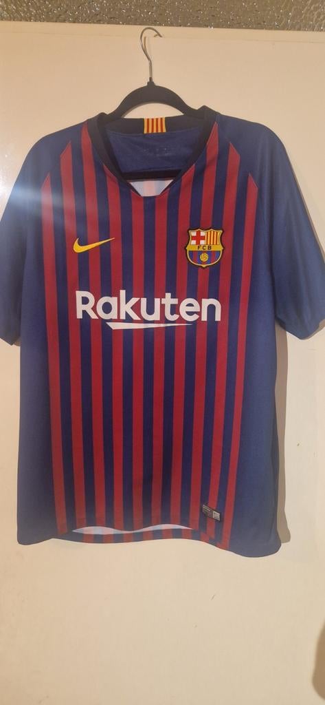 FC Barcelona Thuisshirt 2018/2019 Maat XL, Blauw, Nike, Maat 56/58 (XL), Ophalen of Verzenden