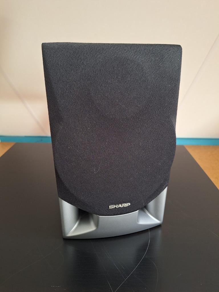 Geluidsboxen Sharp 2x, Ophalen, Minder dan 60 watt, Front, Rear of Stereo speakers, Overige merken