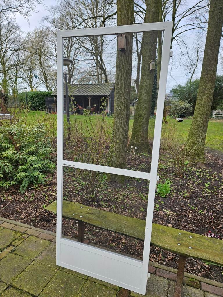 2 stevige Unilux hordeuren, Doe-het-zelf en Verbouw, Deuren en Horren, Ophalen of Verzenden