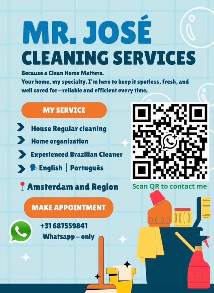 Regular House Cleaning |office cleaning | amsterdam & region, Vacatures, Overige niveaus, Overige vormen