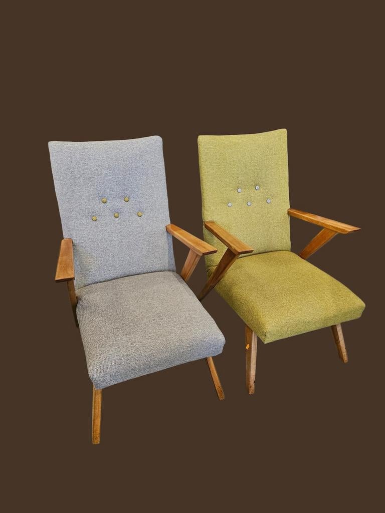 Vintage Fauteuils (set van 2) - Jaren '60 Design, Ophalen