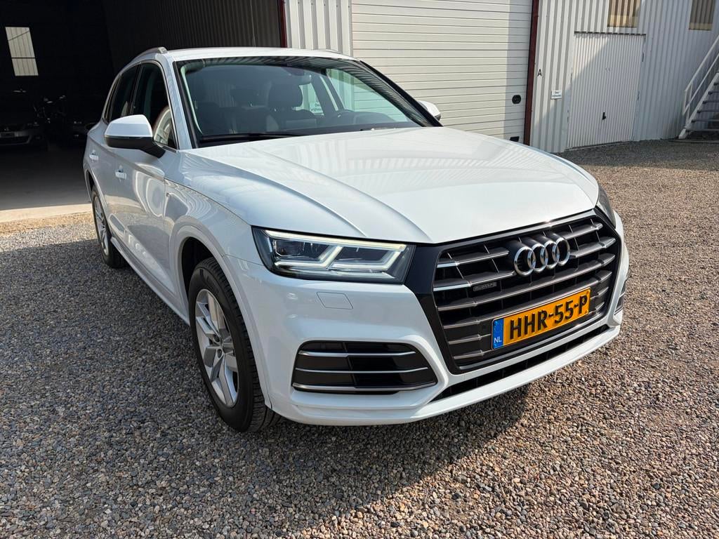 Audi Q5 50 TFSI e quattro Wit LED MATRIX, Automaat, Zwart, 4 cilinders, Wit