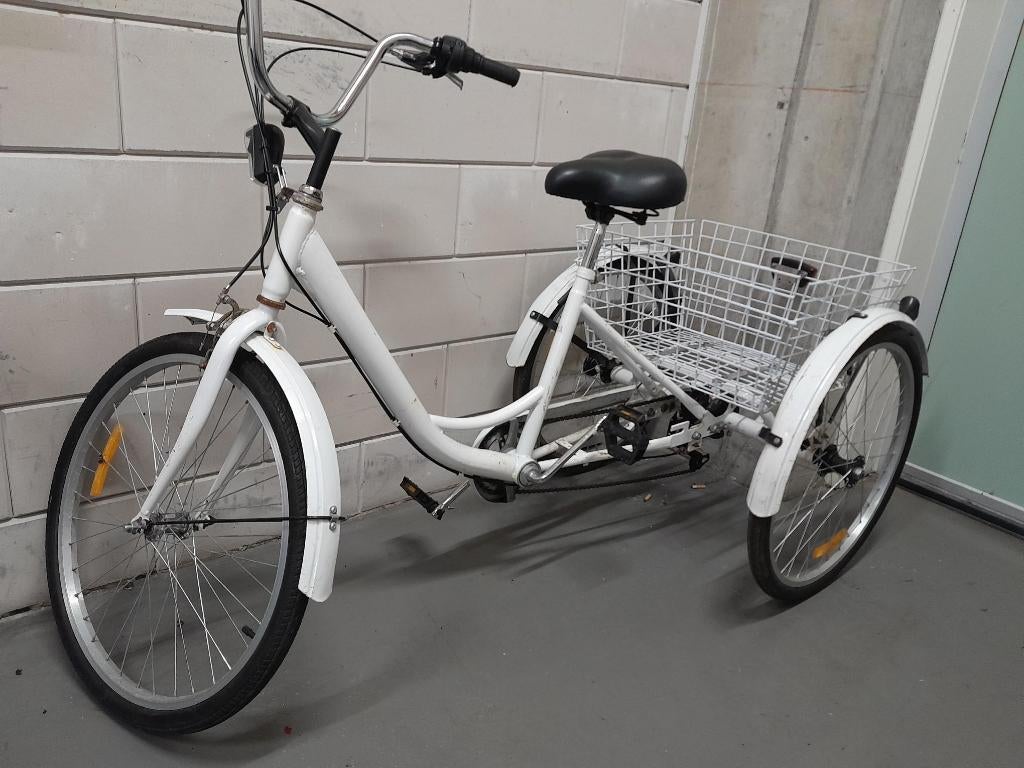 Driewiel fiets, Ophalen, Gebruikt
