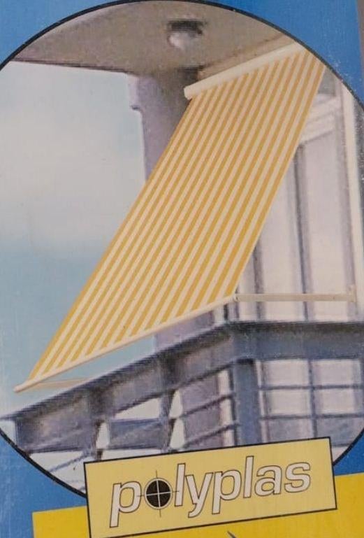 NIEUWE zonneschermen DHZ simpel in montage 1.2m br., Gebruikt, Ophalen of Verzenden, Minder dan 250 cm, 150 tot 300 cm