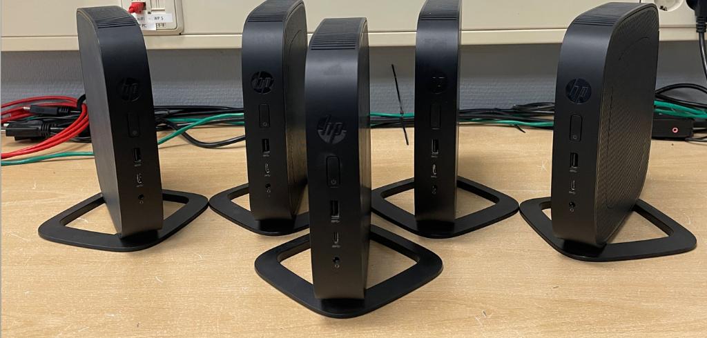 5x HP t530 Thin Client | 4GB - 8GB RAM | Inclusief Adapters, Computers en Software, Desktop Pc's, Ophalen, Gebruikt, 8 GB, SSD