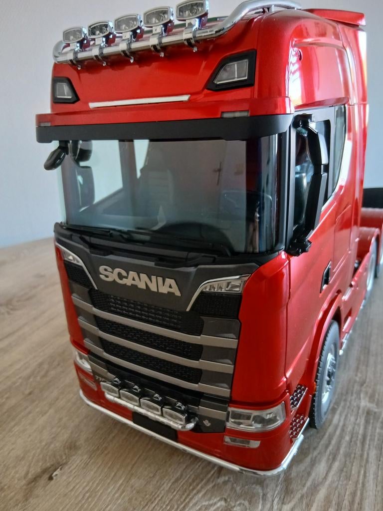 Amewt 1:14 scania 6x6 nieuw compleet, Hobby en Vrije tijd, Modelbouw | Radiografisch | Auto's, Ophalen of Verzenden, Nieuw