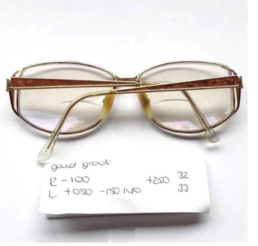 Optische Brillen met dioptrie. Gekocht bij een opticien., Ophalen of Verzenden, Zo goed als nieuw