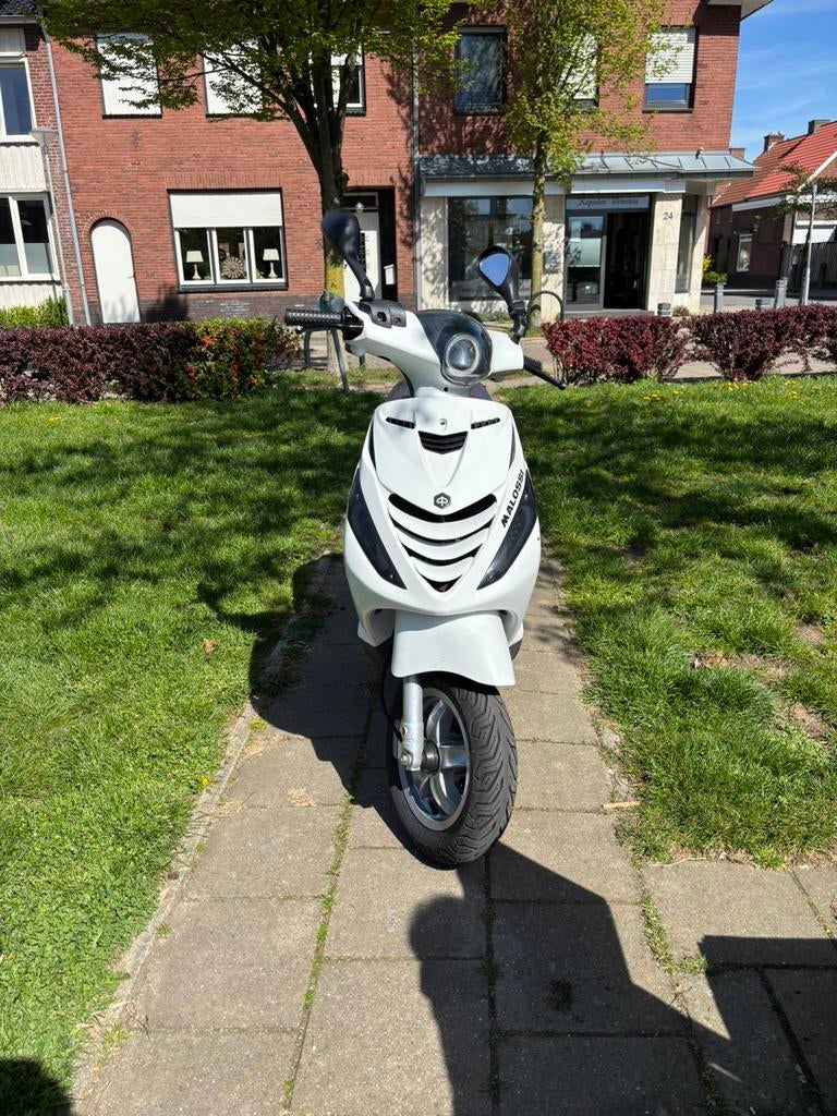 ZIP 80cc wit, Ophalen, Maximaal 45 km/u, Zip, Zo goed als nieuw