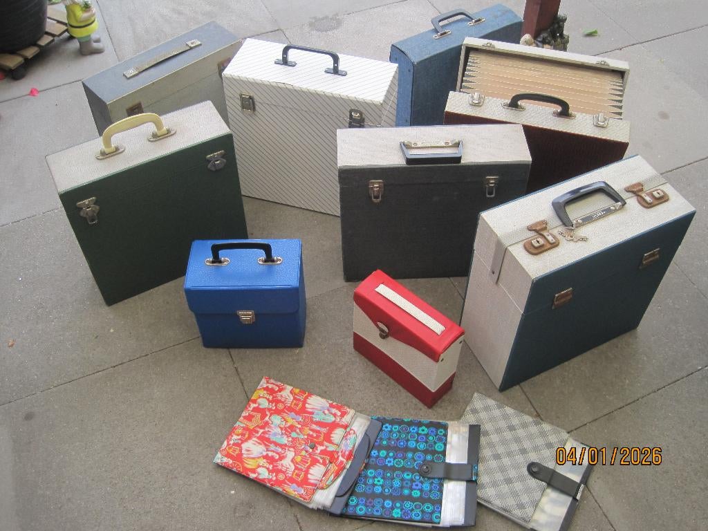 LP koffers - single koffers - single mapjes, Ophalen of Verzenden, Gebruikt, Overige formaten, Overige genres