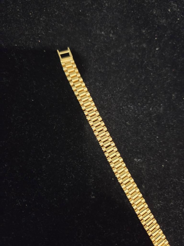 14 k gouden rolex model armband 12,4 gram, Ophalen of Verzenden, Nieuw, Goud, Goud