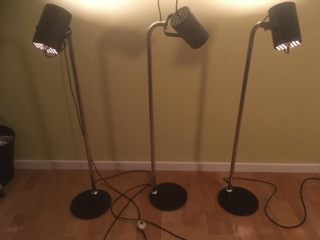 LC1 staande spot Lyktan, Huis en Inrichting, Lampen | Vloerlampen, 100 tot 150 cm, Design, Ophalen of Verzenden, Zo goed als nieuw