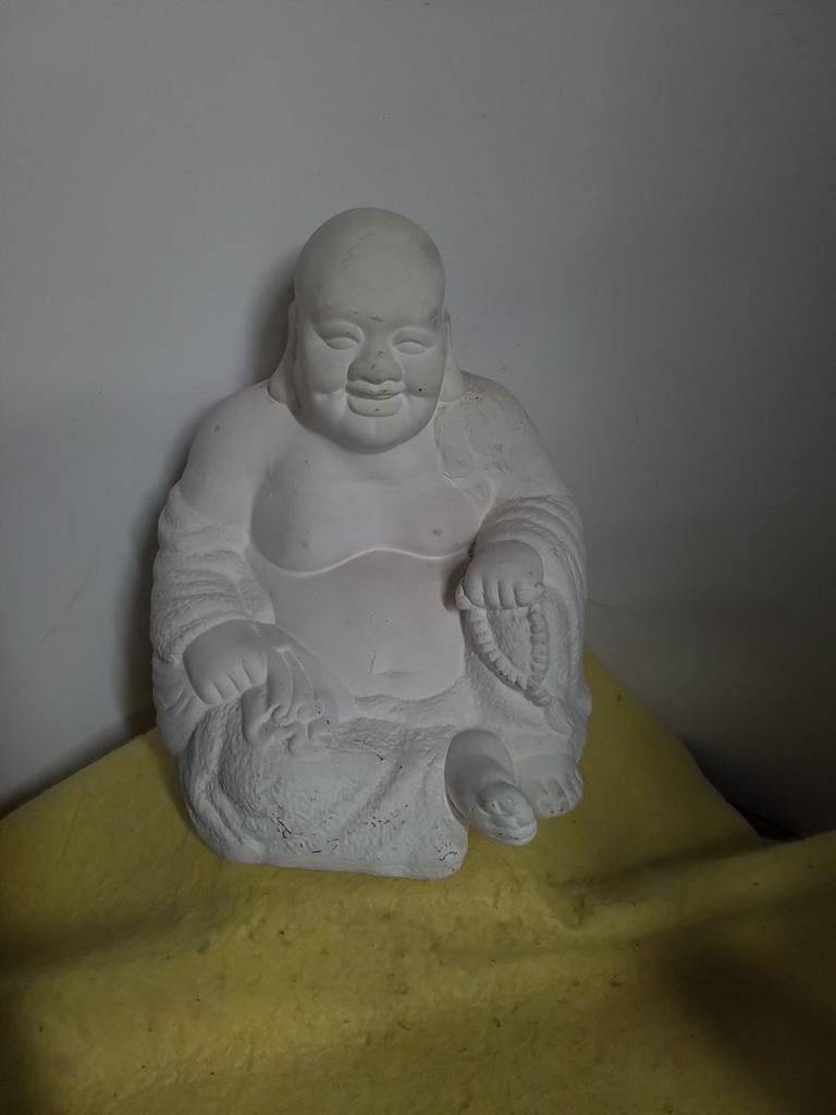 10034) mooie grote Boeddha   hoog 28cm, Ophalen of Verzenden, Zo goed als nieuw