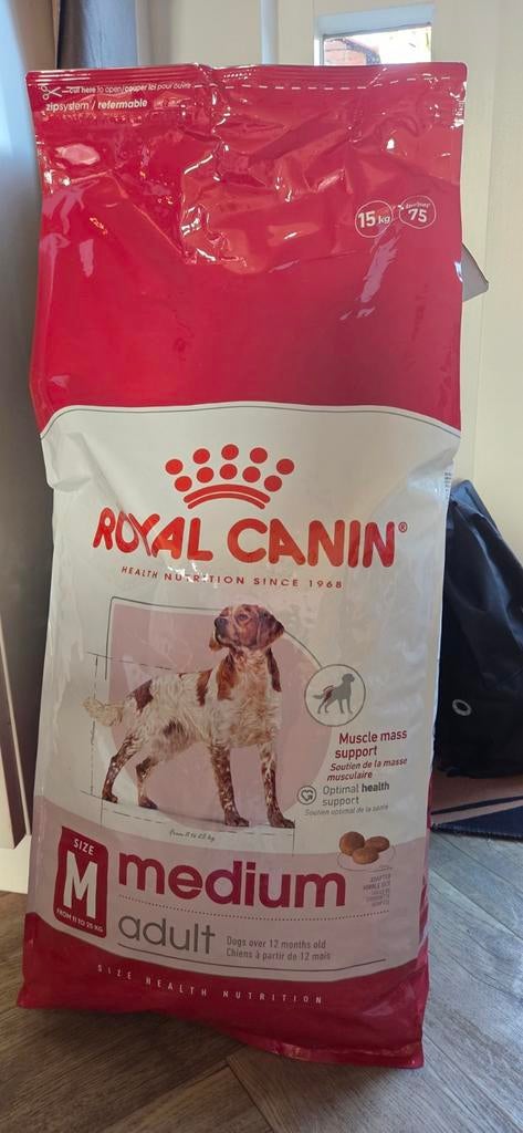 Royal Canin Medium adult 15 kilo, Dieren en Toebehoren, Dierenvoeding, Ophalen of Verzenden, Hond