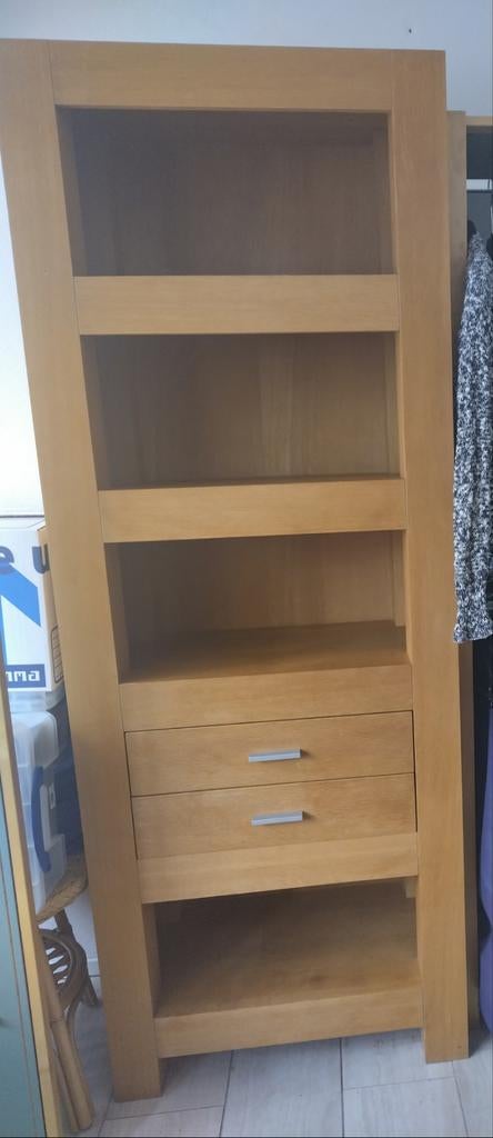 Handgemaakte licht houten kast, Huis en Inrichting, Kasten | Kledingkasten, Ophalen, Gebruikt, 25 tot 50 cm, 50 tot 100 cm