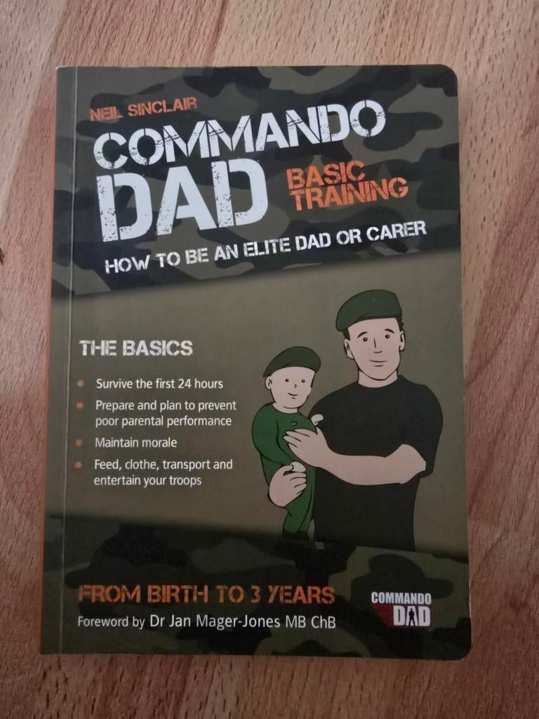 Commando Dad: Basic Training - Handboek voor stoere papa's, Boeken, Ophalen of Verzenden, Zwangerschap en Bevalling