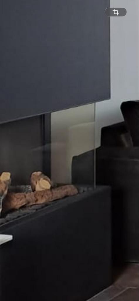 Dru gaskachel met afstandsbediening - nette staat, Ophalen, Gebruikt, Gas, Inbouw