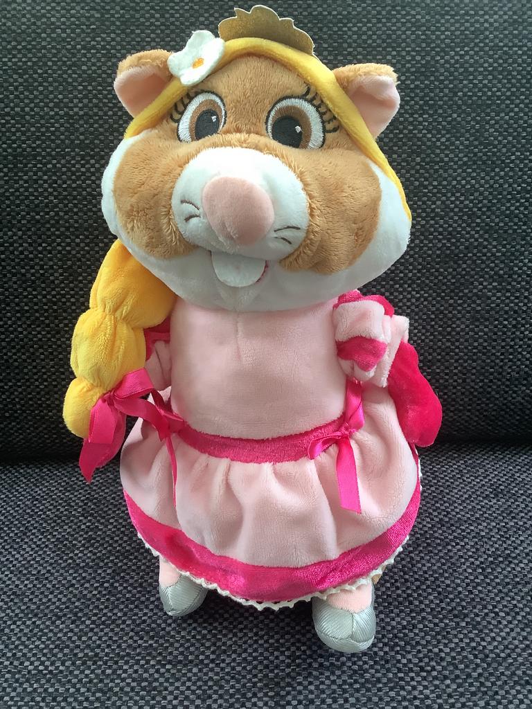 AH pluche knuffel hamster efteling rapunzel albert heijn, Ophalen of Verzenden, Zo goed als nieuw, Overige typen