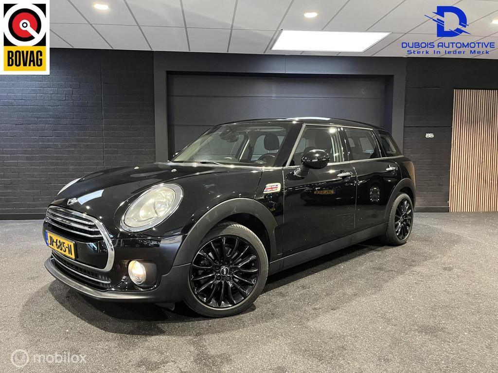 Mini Clubman 1.5 Cooper Pepper|CARPLAY|AUTOMAAT|NAP|CRUISE, Met garantie (alle), Zwart, Origineel Nederlands, 19 km/l