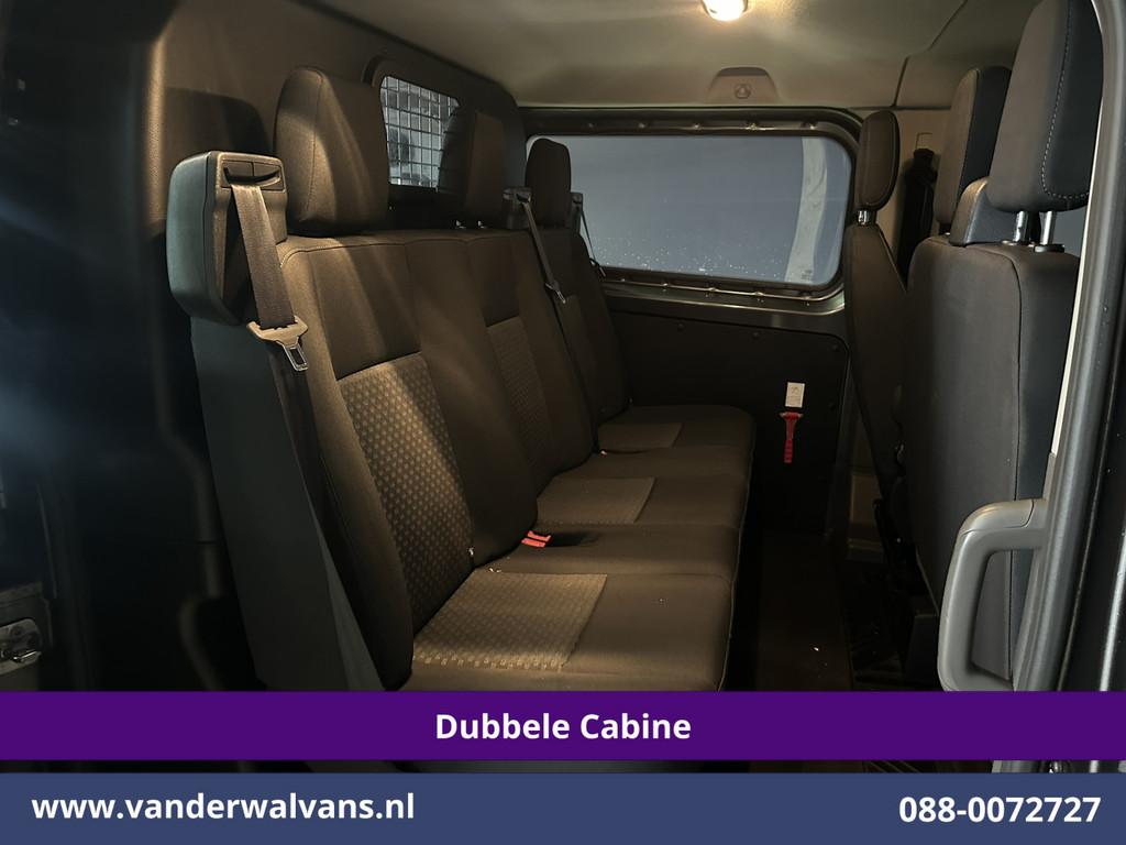 Ford Transit Custom 2.0 TDCI 131pk L2H1 Dubbele Cabine Euro6, Voorwielaandrijving, 2800 kg, Bedrijf, 6 stoelen
