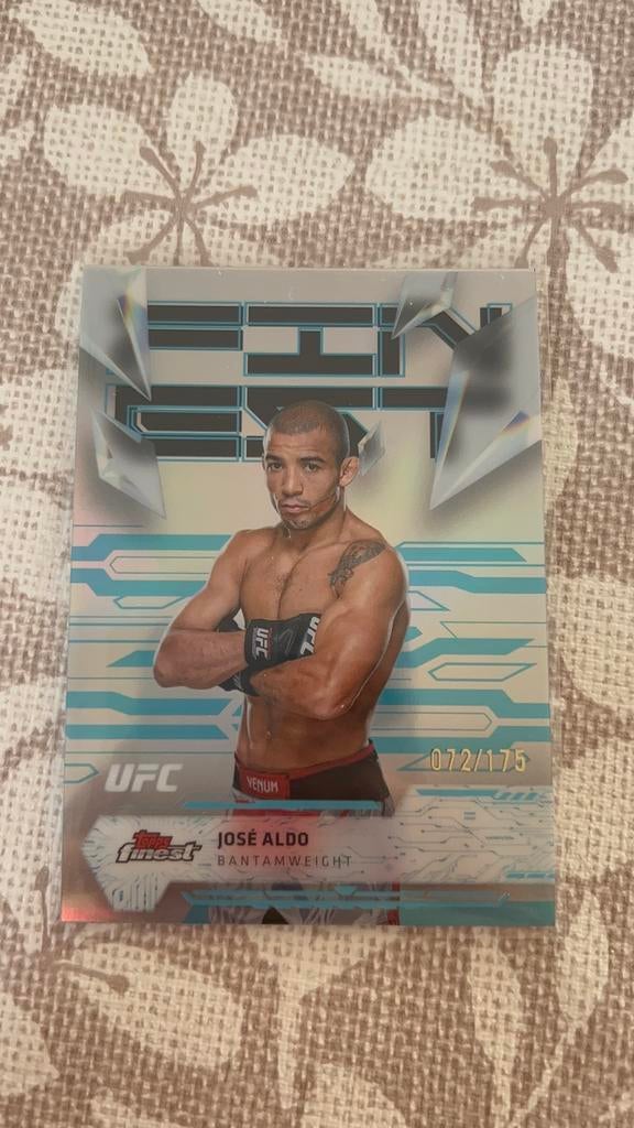 Jose Aldo 72/175 | TOPPS UFC FINEST 2025, Ophalen of Verzenden, Nieuw, Losse kaart