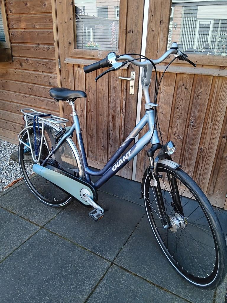 Giant damesfiets met 7 versnellingen, Ophalen