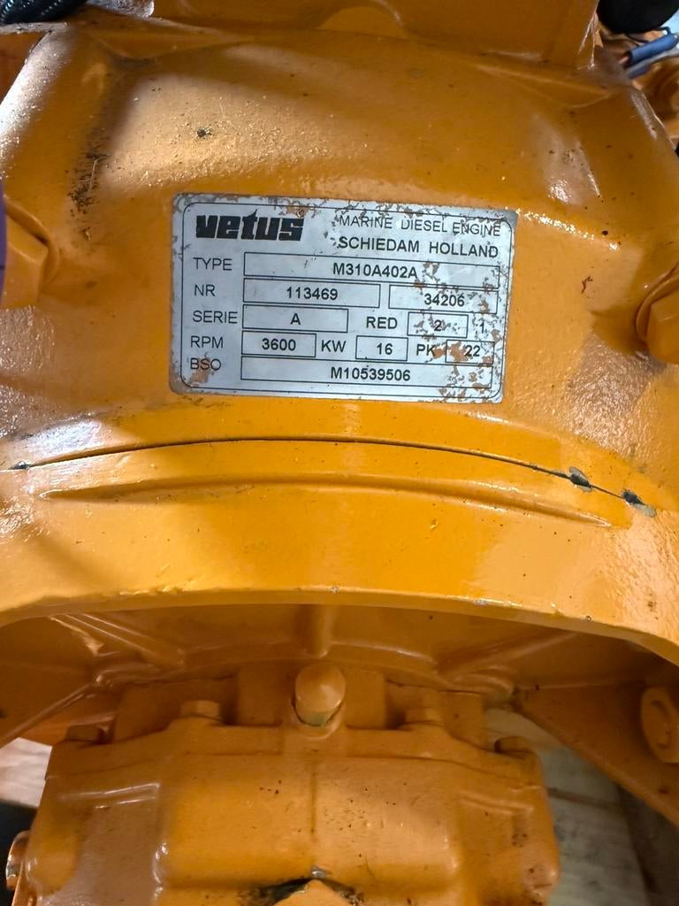 Vetus M3.10, Ophalen, 10 tot 30 pk, Binnenboordmotor, Diesel