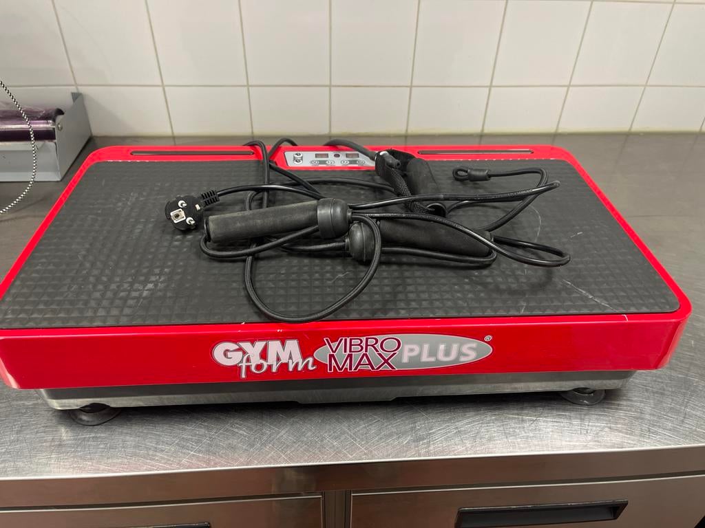 Gymform Vibro Max Plus trilplaat - Conditie & Spierverstevig, Ophalen, Kunststof, Gebruikt, Trilplaat