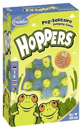 Thinkfun: Hoppers, Hobby en Vrije tijd, Gezelschapsspellen | Bordspellen, ., Nieuw, Ophalen of Verzenden, .