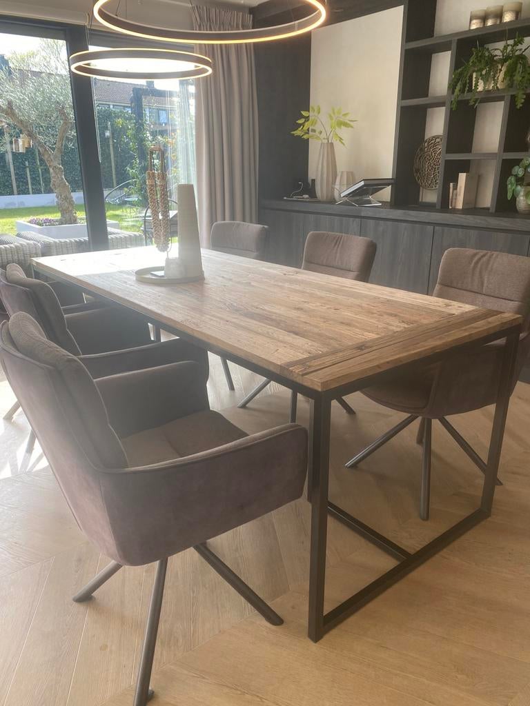 Prachtige tafel van de Bongerd 220-90, Ophalen, 200 cm of meer, 50 tot 100 cm, Zo goed als nieuw